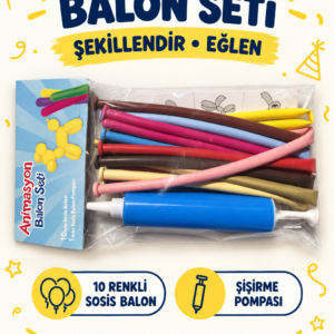 Animasyon Balon Seti