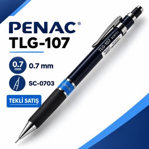 Tlg-107 0.7mm Versatil Kalem Orijinal Japon - Silgi Ve Uç Hediyeli Set