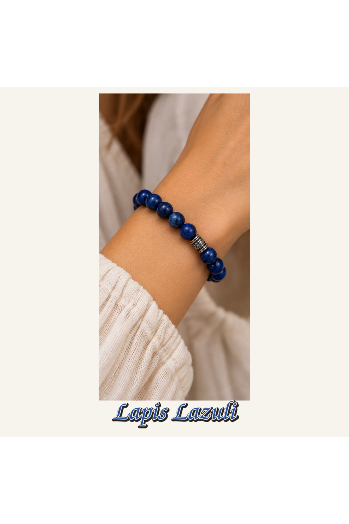 1_org_zoom-69.jpg KASSABA JEWEL Lapis Lazuli Taşı Bileklik – 8 mm, Unisex, Elastik