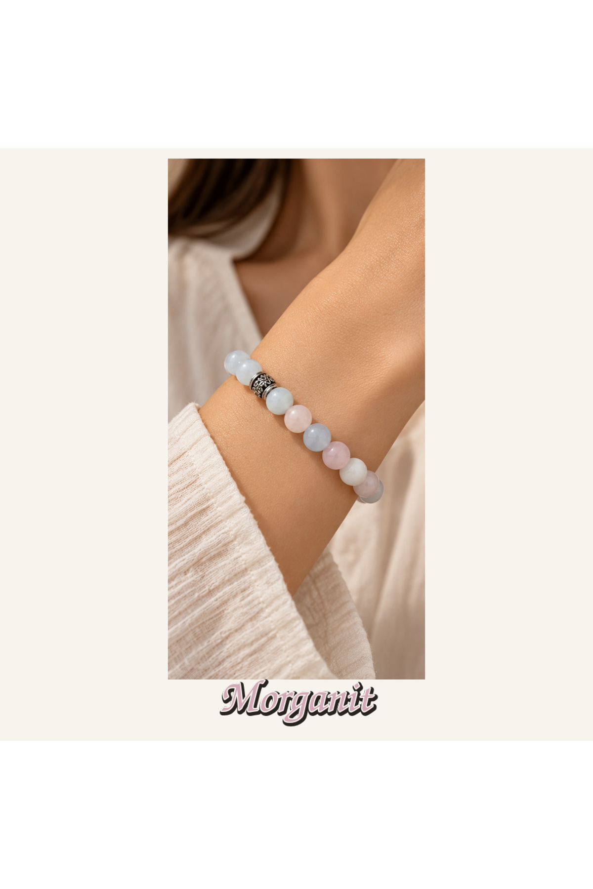 1_org_zoom-75.jpg KASSABA JEWEL Morganit Taşı Bileklik – 8 mm, Unisex, Elastik
