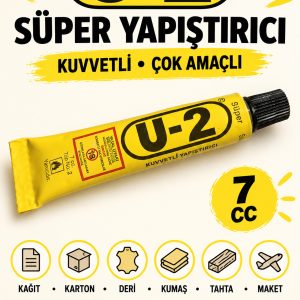 Süper Kuvvetli Sıvı Yapıştırıcı 7 Cc 4'lü
