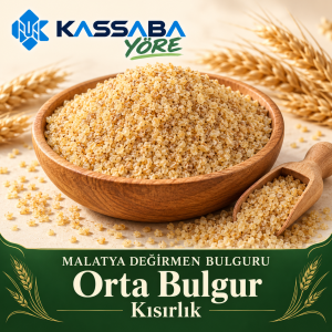Malatya Değirmen Bulguru Orta Bulgur - Kısırlık - 1 kg