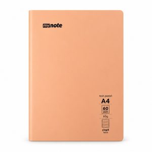 MyNote Text Pastel A4 Defter 60 Yaprak – Çizgili