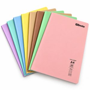 MyNote Text Pastel A4 Defter 40 Yaprak – Kareli